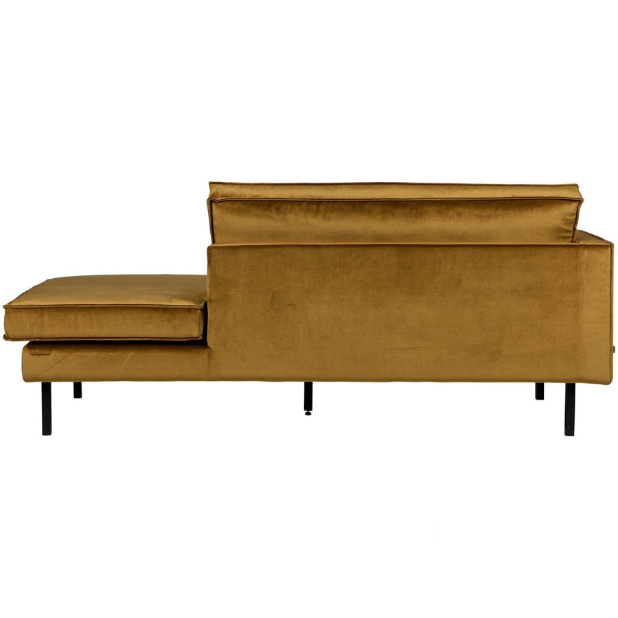 RODEO DAYBED LINKS VELVET HONINGGEEL