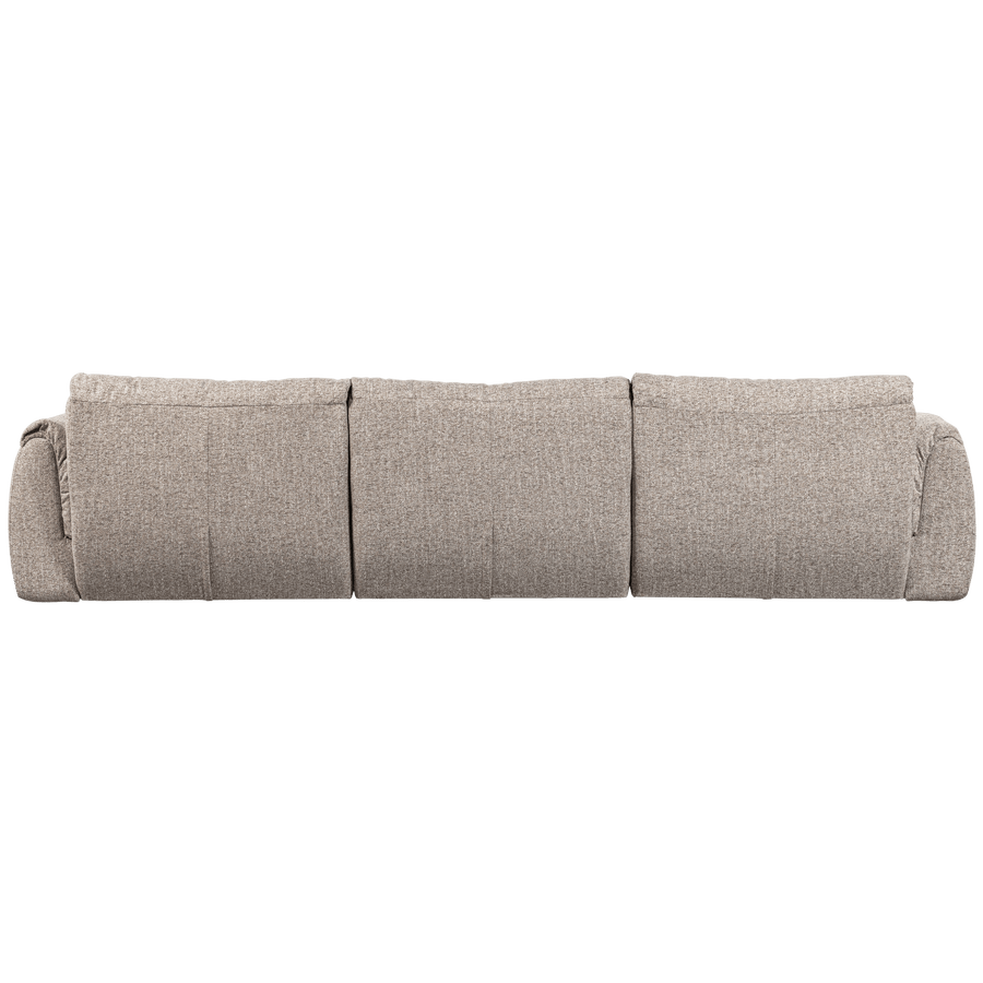 BAGGY 3-ZITS BANK GEWEVEN STOF NATUREL MELANGE