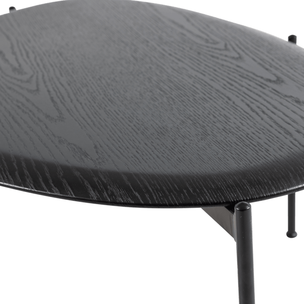 KOTA SALONTAFEL 36X92X68 CM MDF/FINEER ZWART