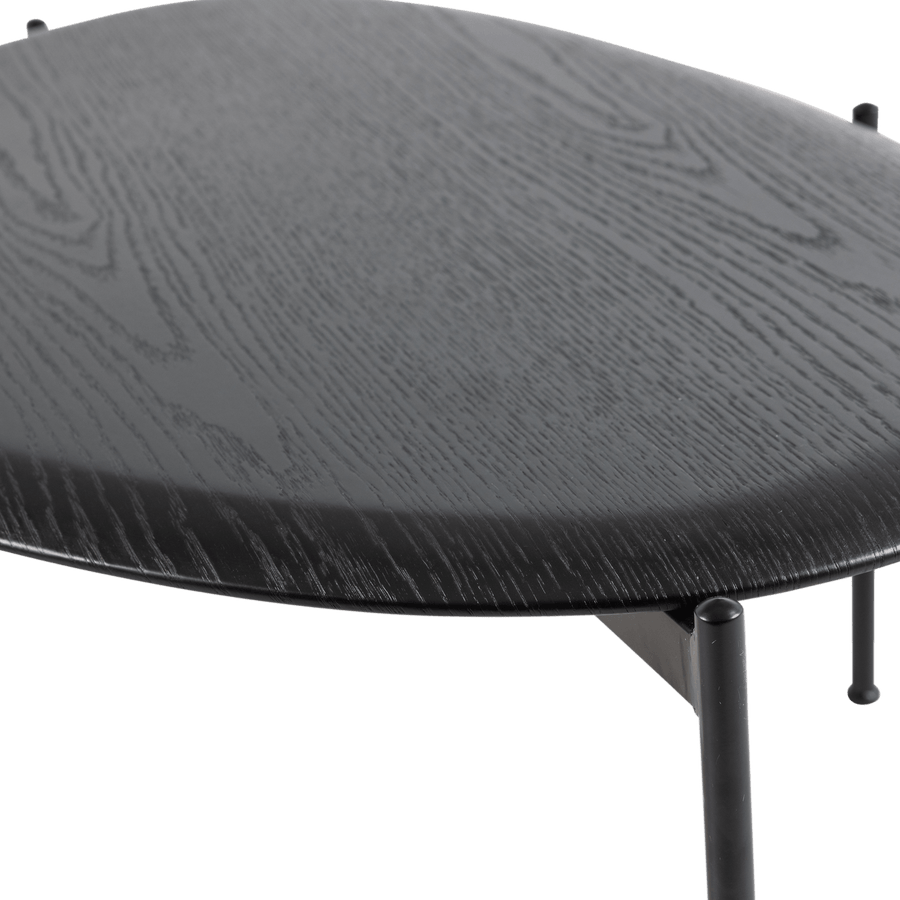 KOTA SALONTAFEL 36X92X68 CM MDF/FINEER ZWART