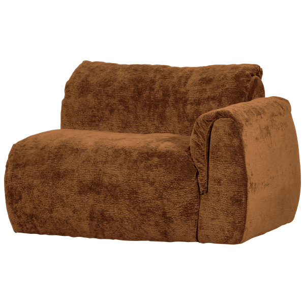 BAGGY 1-ZITS ELEMENT MET ARM RECHTS 3D CHENILLE MIDDENBRUIN