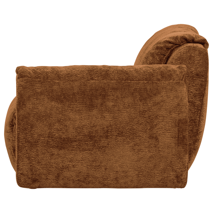 BAGGY 1-ZITS ELEMENT MET ARM RECHTS 3D CHENILLE MIDDENBRUIN