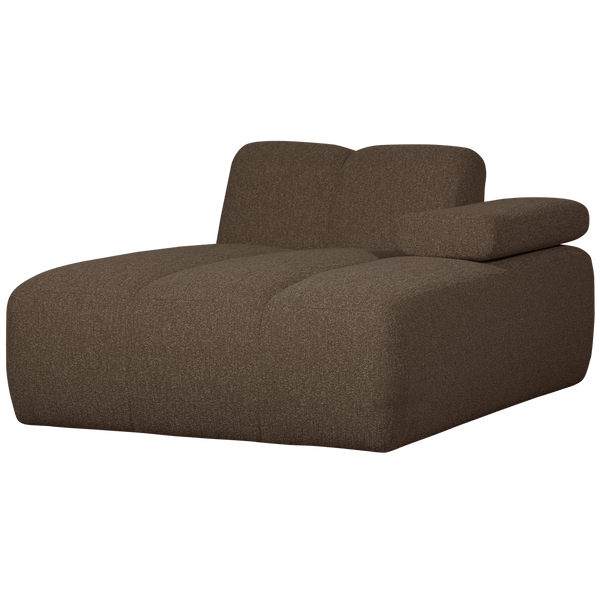 MOJO CHAISE LONGUE ELEMENT RECHTS BOUCLE BRUIN MELANGE
