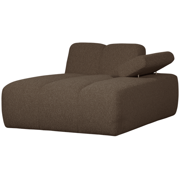 MOJO CHAISE LONGUE ELEMENT RECHTS BOUCLE BRUIN MELANGE