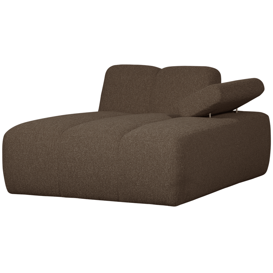 MOJO CHAISE LONGUE ELEMENT RECHTS BOUCLE BRUIN MELANGE