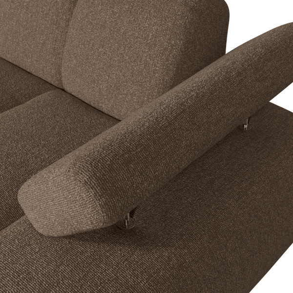 MOJO CHAISE LONGUE ELEMENT RECHTS BOUCLE BRUIN MELANGE