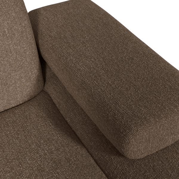 MOJO CHAISE LONGUE ELEMENT RECHTS BOUCLE BRUIN MELANGE