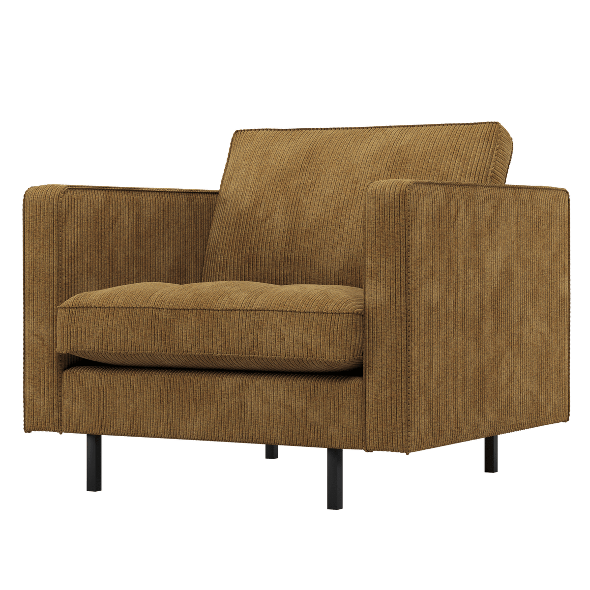 RODEO CLASSIC FAUTEUIL RIBSTOF HONINGGEEL