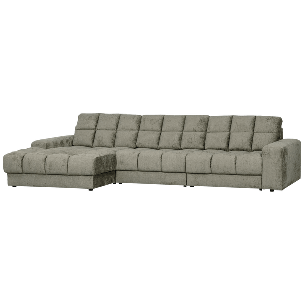 SECOND DATE CHAISE LONGUE LINKS STRUCTURE VELVET FROST