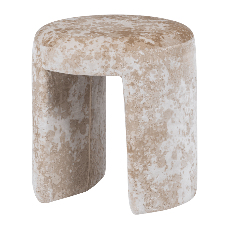 CHARLIE GESTOFFEERDE KRUK STRUCTUUR STOF BEIGE [fsc]