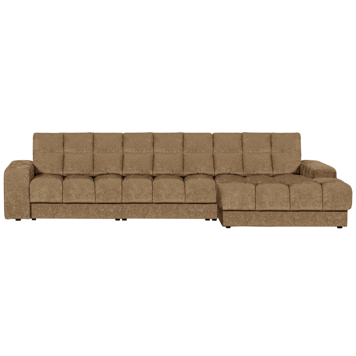 SECOND DATE CHAISE LONGUE RECHTS VELVET ZAND