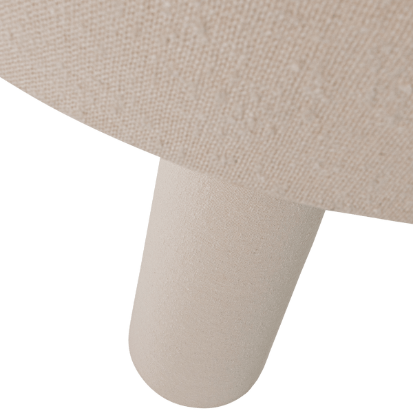 LOFT VLOERLAMP XXL METAAL/BOUCLE NATUREL 160XO70 CM