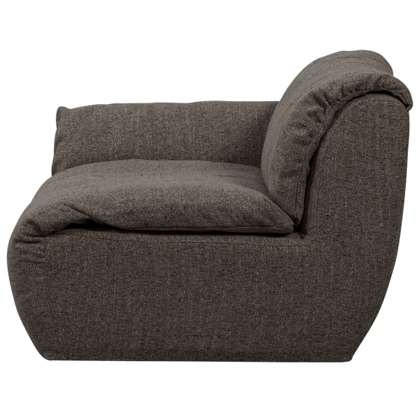 BAGGY 1-ZITS ELEMENT MET ARM LINKS WARMGRIJS MELANGE