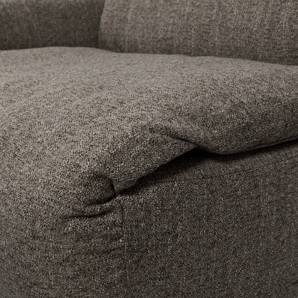 BAGGY 1-ZITS ELEMENT MET ARM LINKS WARMGRIJS MELANGE
