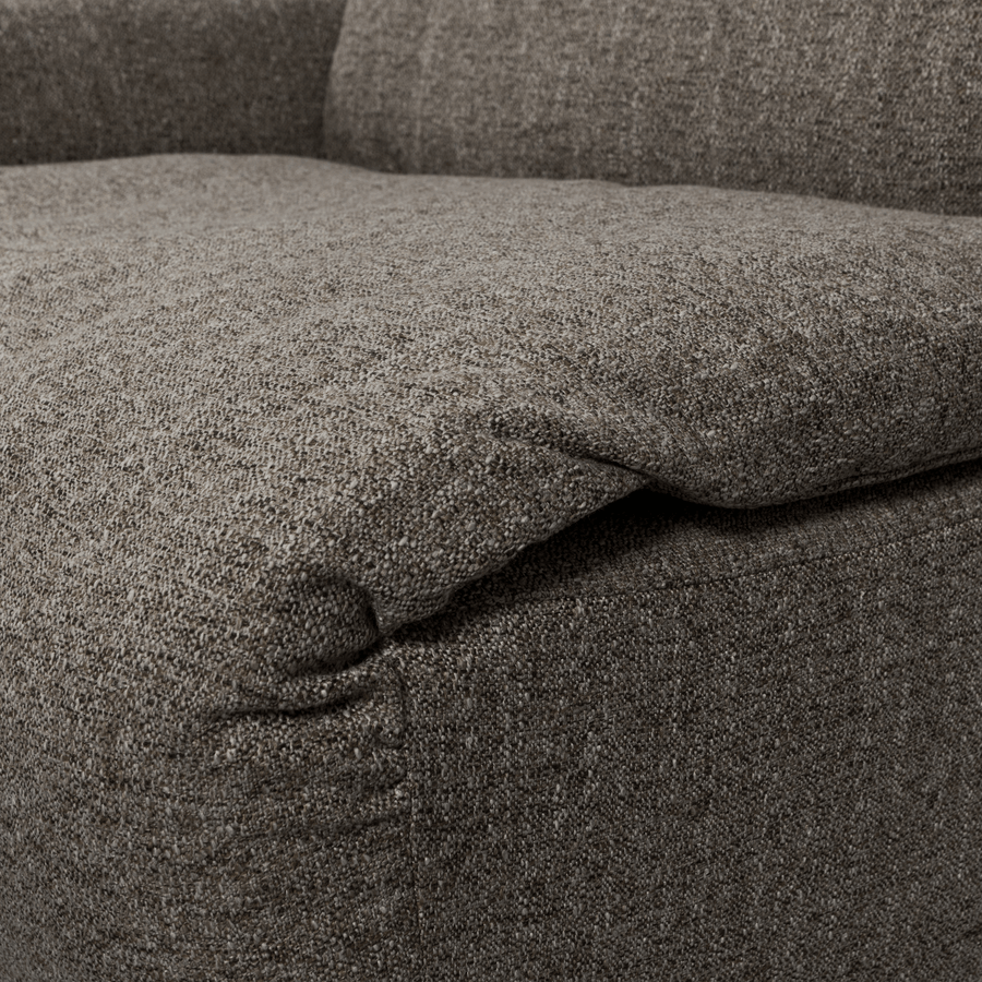 BAGGY 1-ZITS ELEMENT MET ARM LINKS WARMGRIJS MELANGE