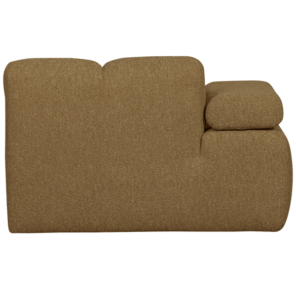 MOJO CHAISE LONGUE ELEMENT LINKS BOUCLE GEEL/BRUIN MELANGE