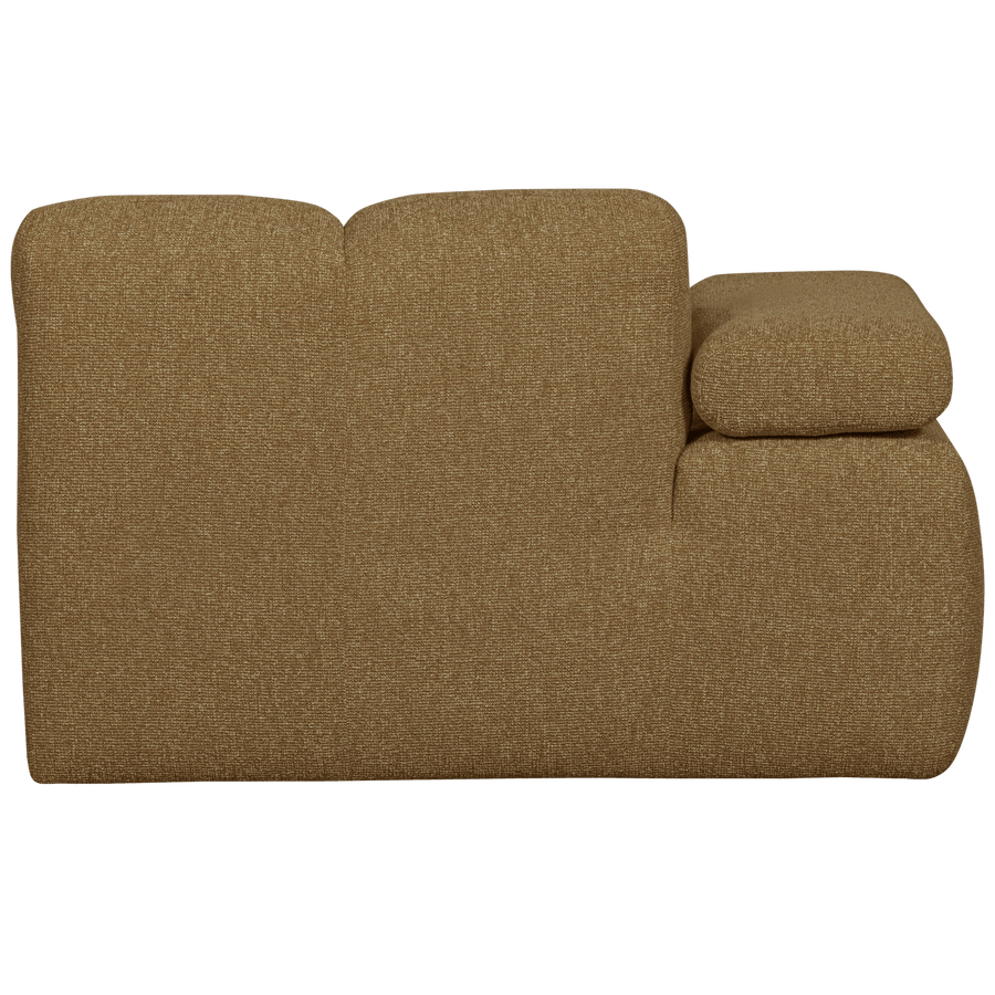 MOJO CHAISE LONGUE ELEMENT LINKS BOUCLE GEEL/BRUIN MELANGE
