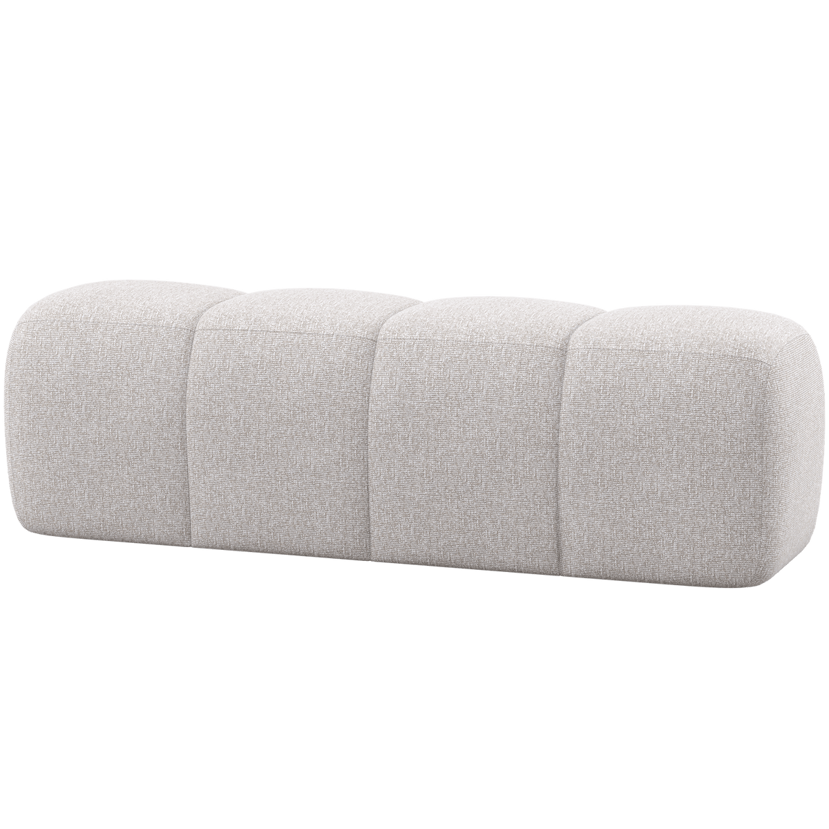 MOJO EETBANK 164 CM BOUCLE ECRU MELANGE