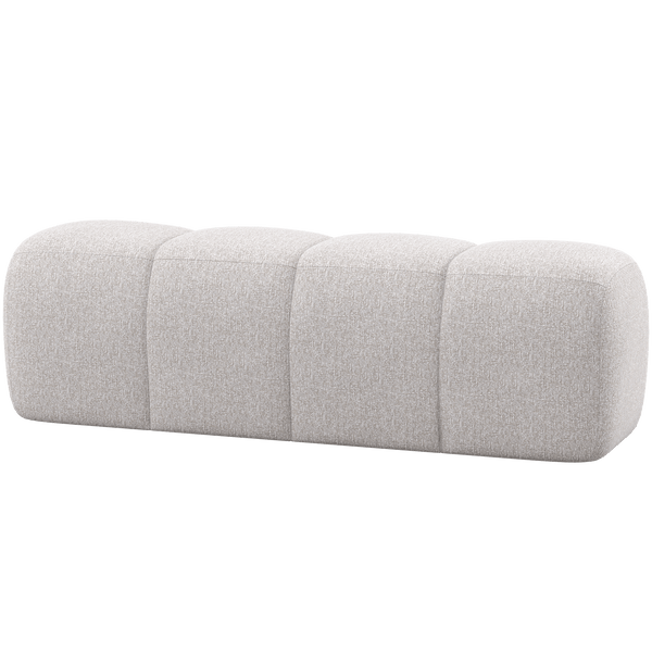 MOJO EETBANK 164 CM BOUCLE ECRU MELANGE
