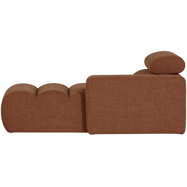 NOVI CHAISE LONGUE ELEMENT ARM RECHTS BOUCLE TERRA