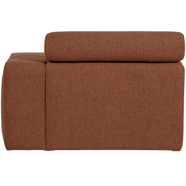 NOVI CHAISE LONGUE ELEMENT ARM RECHTS BOUCLE TERRA