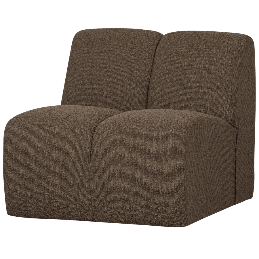 MOJO 1-ZITS ELEMENT BOUCLE BRUIN MELANGE