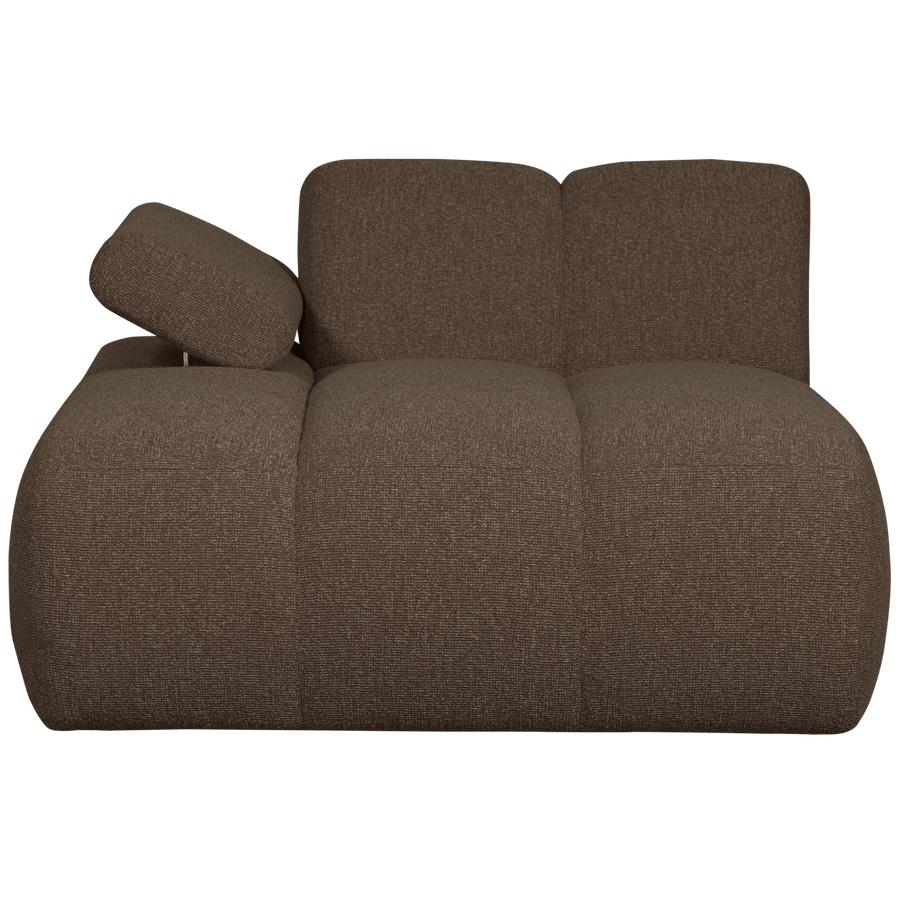 MOJO CHAISE LONGUE ELEMENT LINKS BOUCLE BRUIN MELANGE