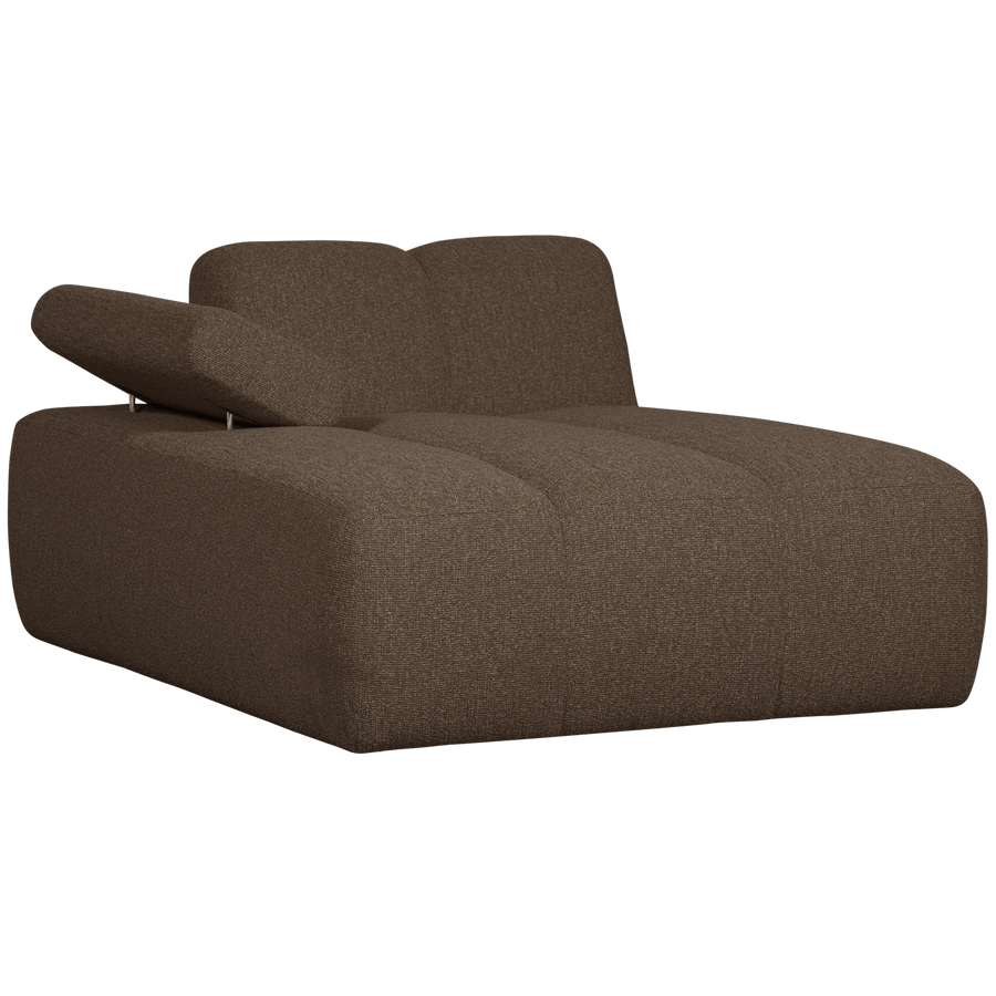MOJO CHAISE LONGUE ELEMENT LINKS BOUCLE BRUIN MELANGE