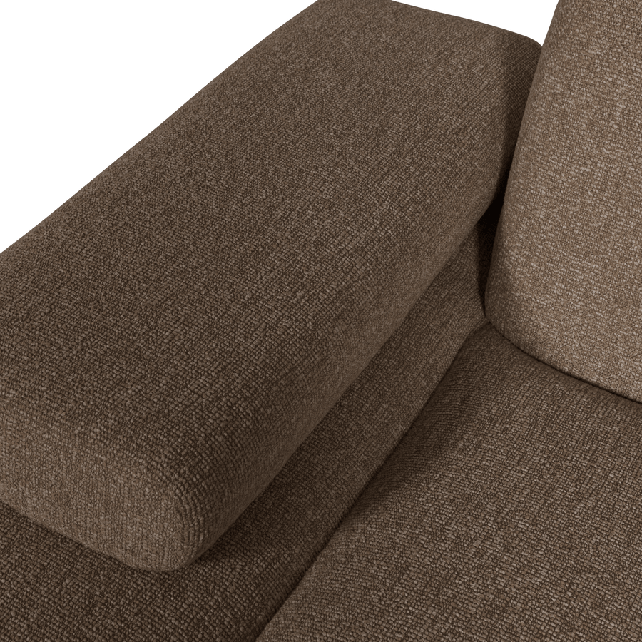 MOJO CHAISE LONGUE ELEMENT LINKS BOUCLE BRUIN MELANGE