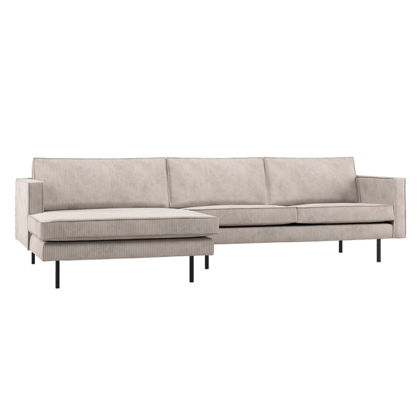 RODEO CHAISE LONGUE BANK LINKS RIBSTOF ECRU
