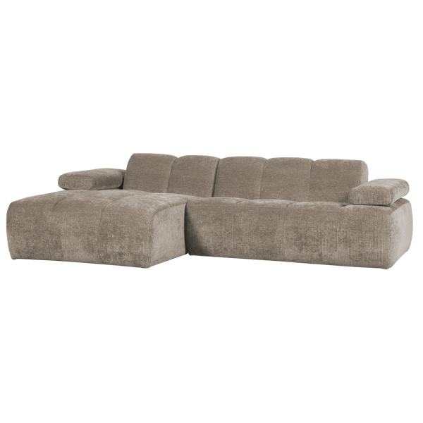 MOJO CHAISE LONGUE BANK LINKS RIBSTOF DONKERZAND