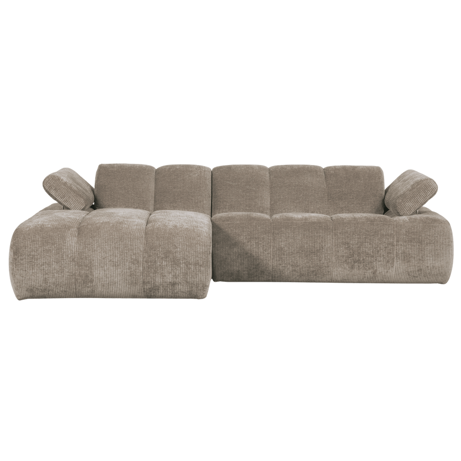 MOJO CHAISE LONGUE BANK LINKS RIBSTOF DONKERZAND