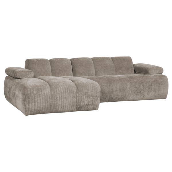 MOJO CHAISE LONGUE BANK LINKS RIBSTOF DONKERZAND