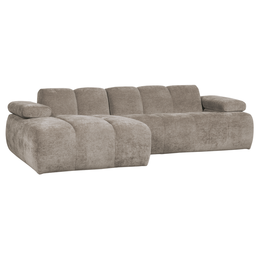 MOJO CHAISE LONGUE BANK LINKS RIBSTOF DONKERZAND