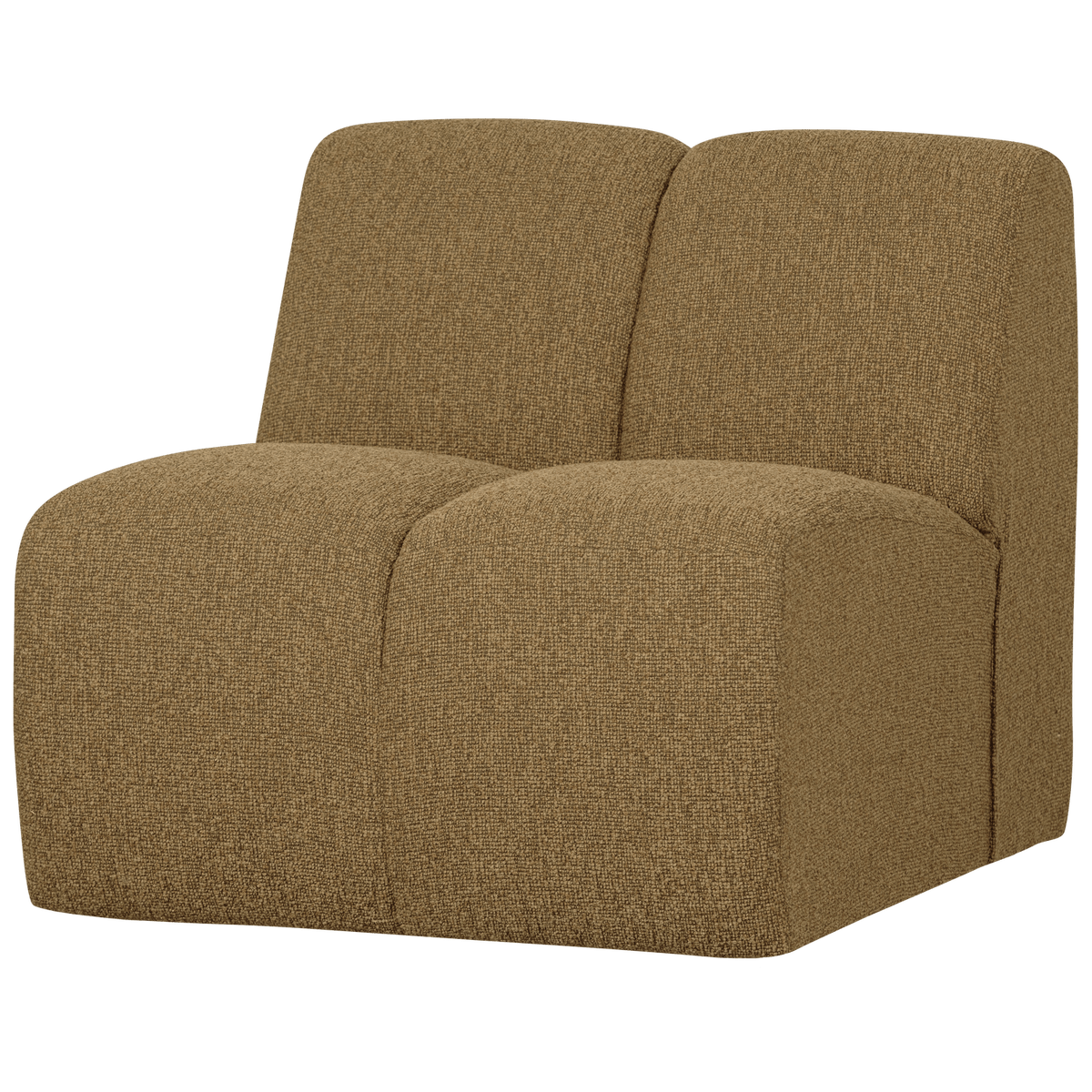 MOJO 1-ZITS ELEMENT BOUCLE GEEL/BRUIN MELANGE
