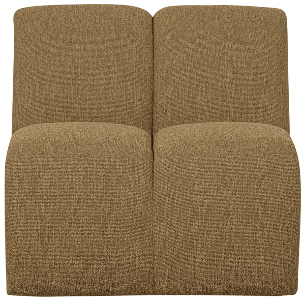 MOJO 1-ZITS ELEMENT BOUCLE GEEL/BRUIN MELANGE