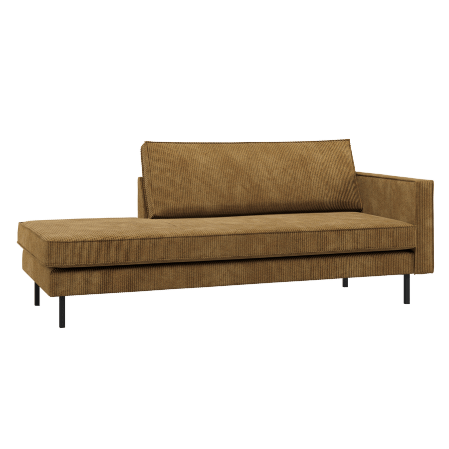 RODEO DAYBED RECHTS RIBSTOF HONINGGEEL