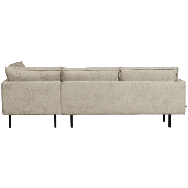 RODEO HOEKBANK RECHTS STRUCTURE VELVET WHEATFIELD