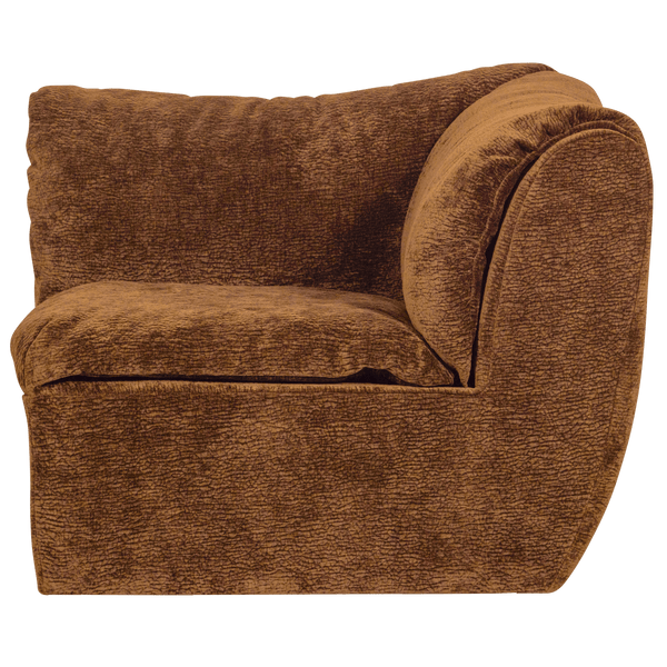 BAGGY HOEKELEMENT 3D CHENILLE MIDDENBRUIN