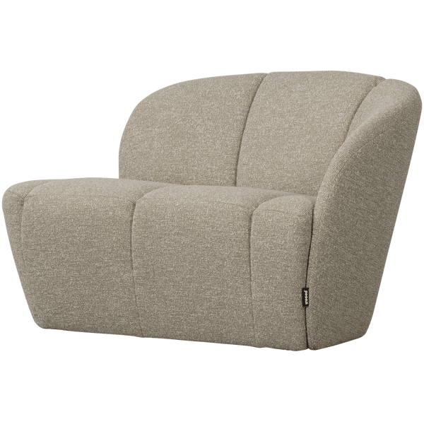 MOJO 2-ZITS BANKJE RECHTS BOUCLE BEIGE MELANGE