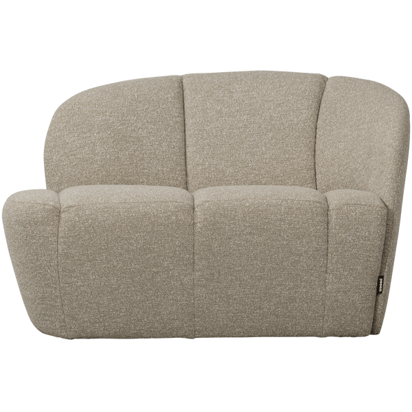 MOJO 2-ZITS BANKJE RECHTS BOUCLE BEIGE MELANGE