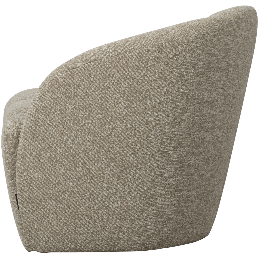 MOJO 2-ZITS BANKJE RECHTS BOUCLE BEIGE MELANGE