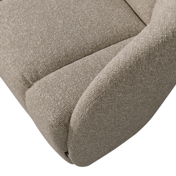 MOJO 2-ZITS BANKJE RECHTS BOUCLE BEIGE MELANGE