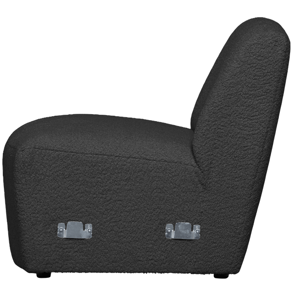 COCO 1-ZITS ELEMENT BOUCLE DONKERGRIJS