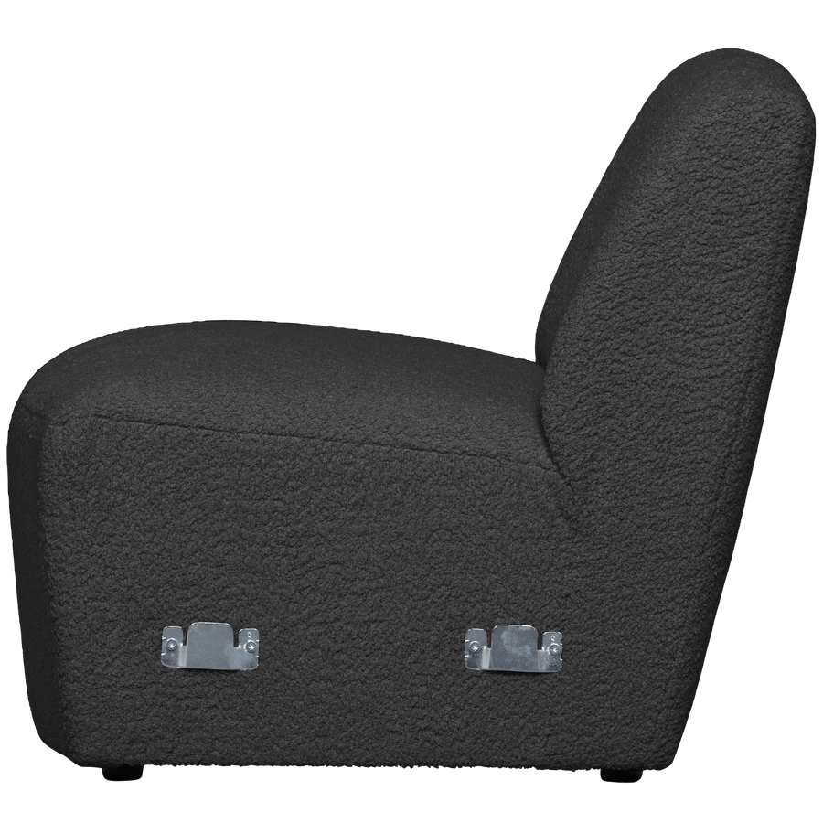 COCO 1-ZITS ELEMENT BOUCLE DONKERGRIJS