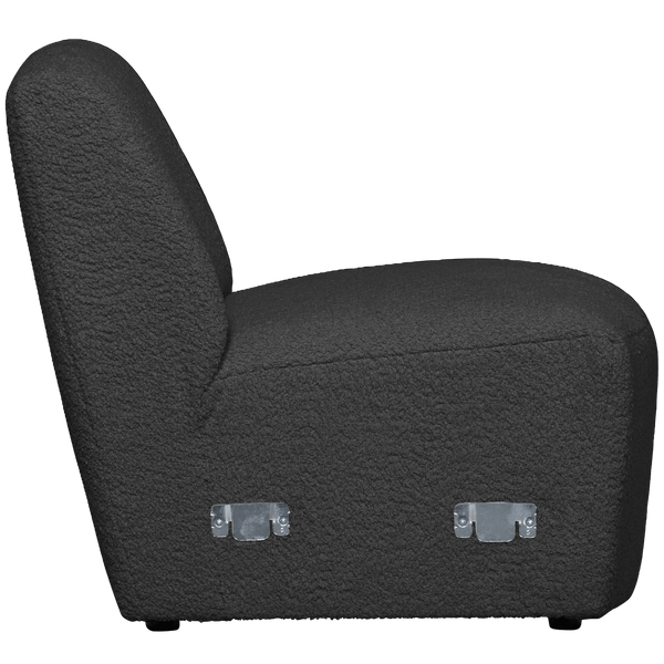 COCO 1-ZITS ELEMENT BOUCLE DONKERGRIJS