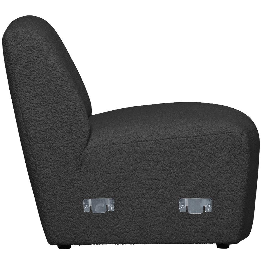 COCO 1-ZITS ELEMENT BOUCLE DONKERGRIJS