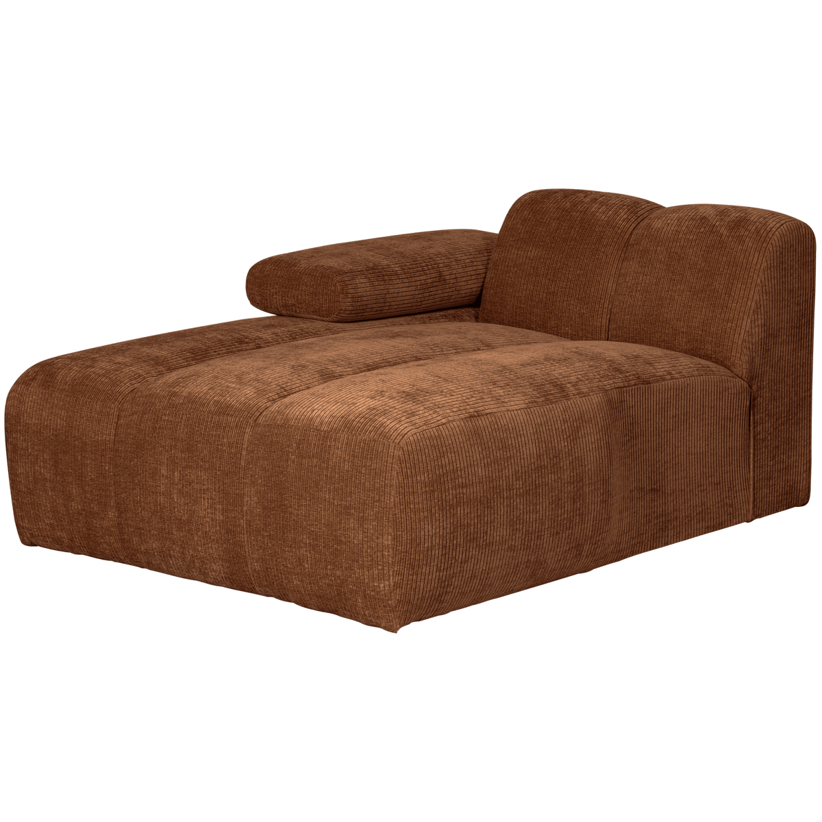 MOJO CHAISE LONGUE ELEMENT LINKS RIBSTOF ROESTBRUIN
