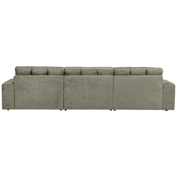 SECOND DATE CHAISE LONGUE RECHTS STRUCTURE VELVET FROST