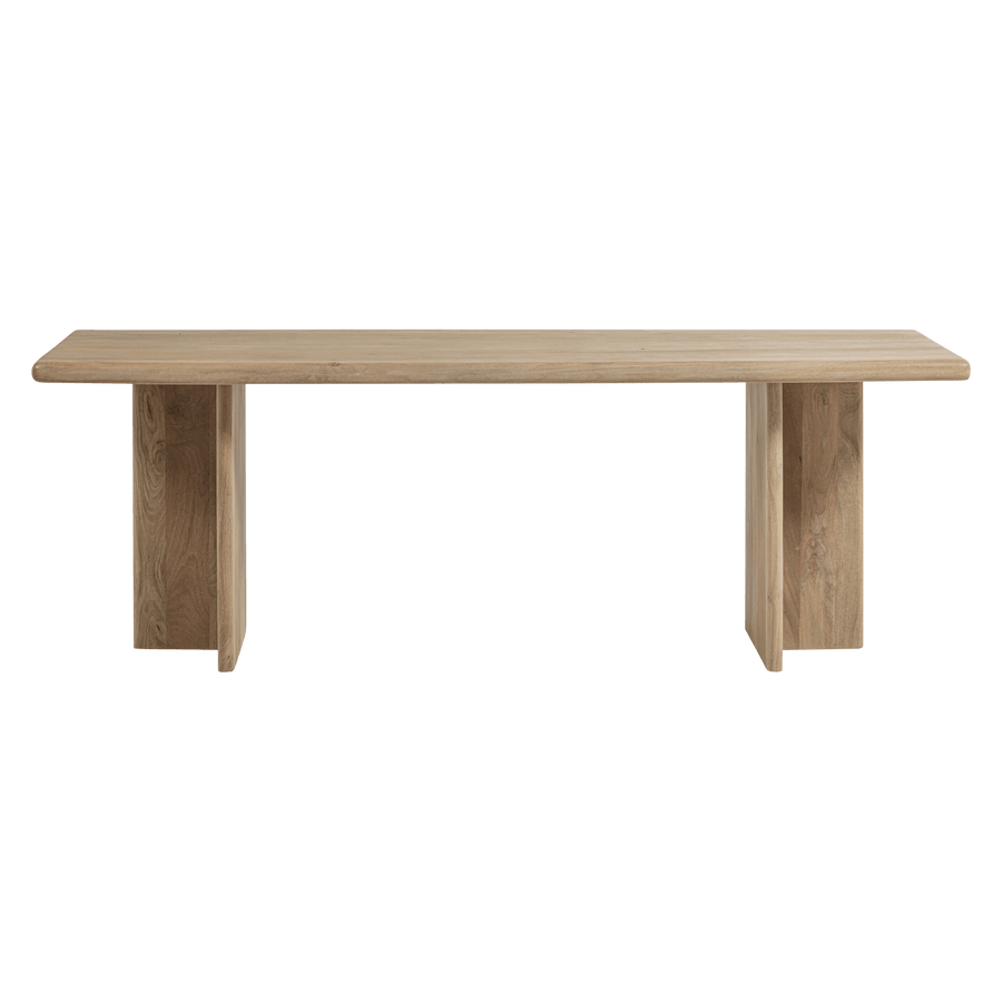 ATO EETTAFEL 220X90 CM MANGOHOUT NATUREL